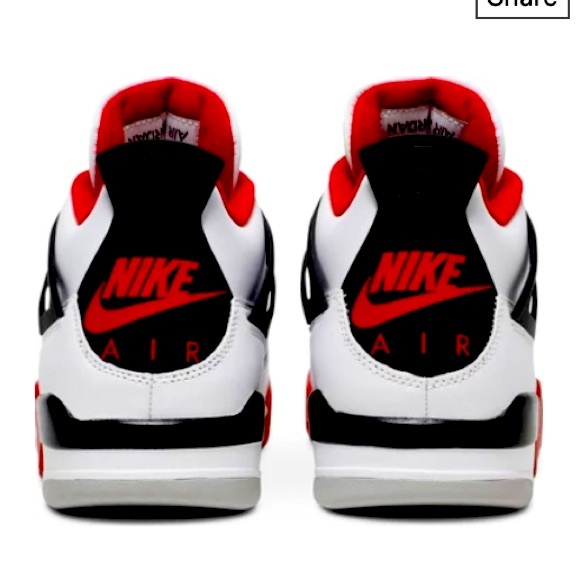 nike air jordan 4 retro og fire red